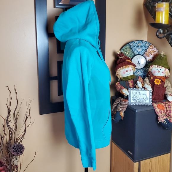 UNDER ARMOUR ALL SEASON GEAR TEAL SWEATSHIRT - Picture 4 of 11